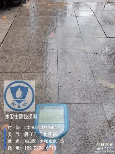 镇江管道探测案例